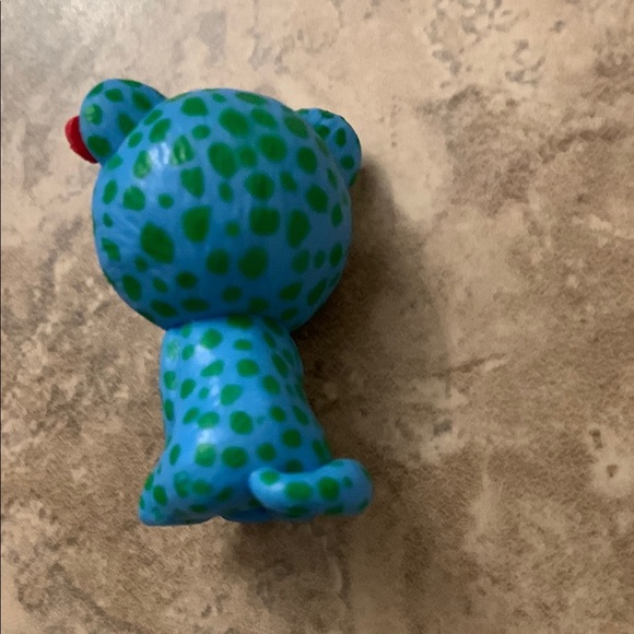 Ty Mini Boos - Leona. Blue leopard. Series 1 - Picture 3 of 4